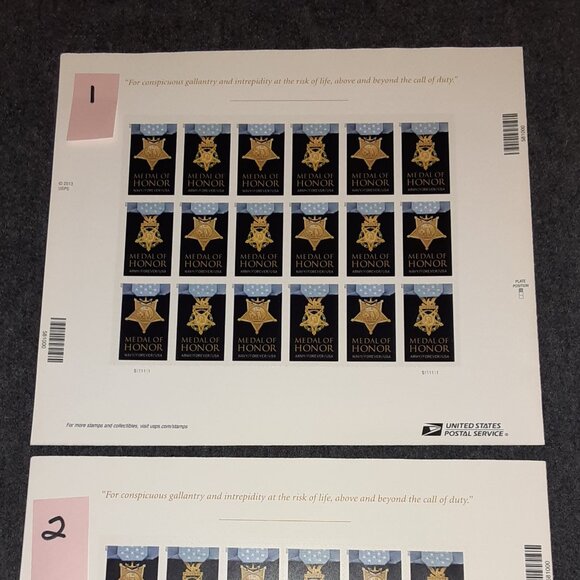 USPS Stamps * (2) Medal of Honor Folios * Kestrel, Christmas, Pledge & More * - Picture 7 of 15